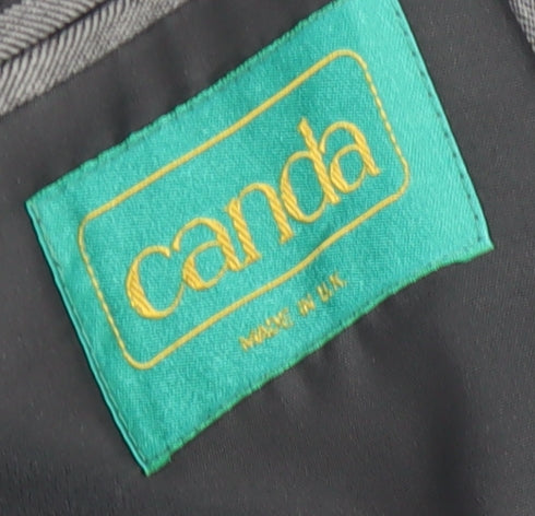 Mens UK Size 46 C&A Regular Grey Suit Jacket