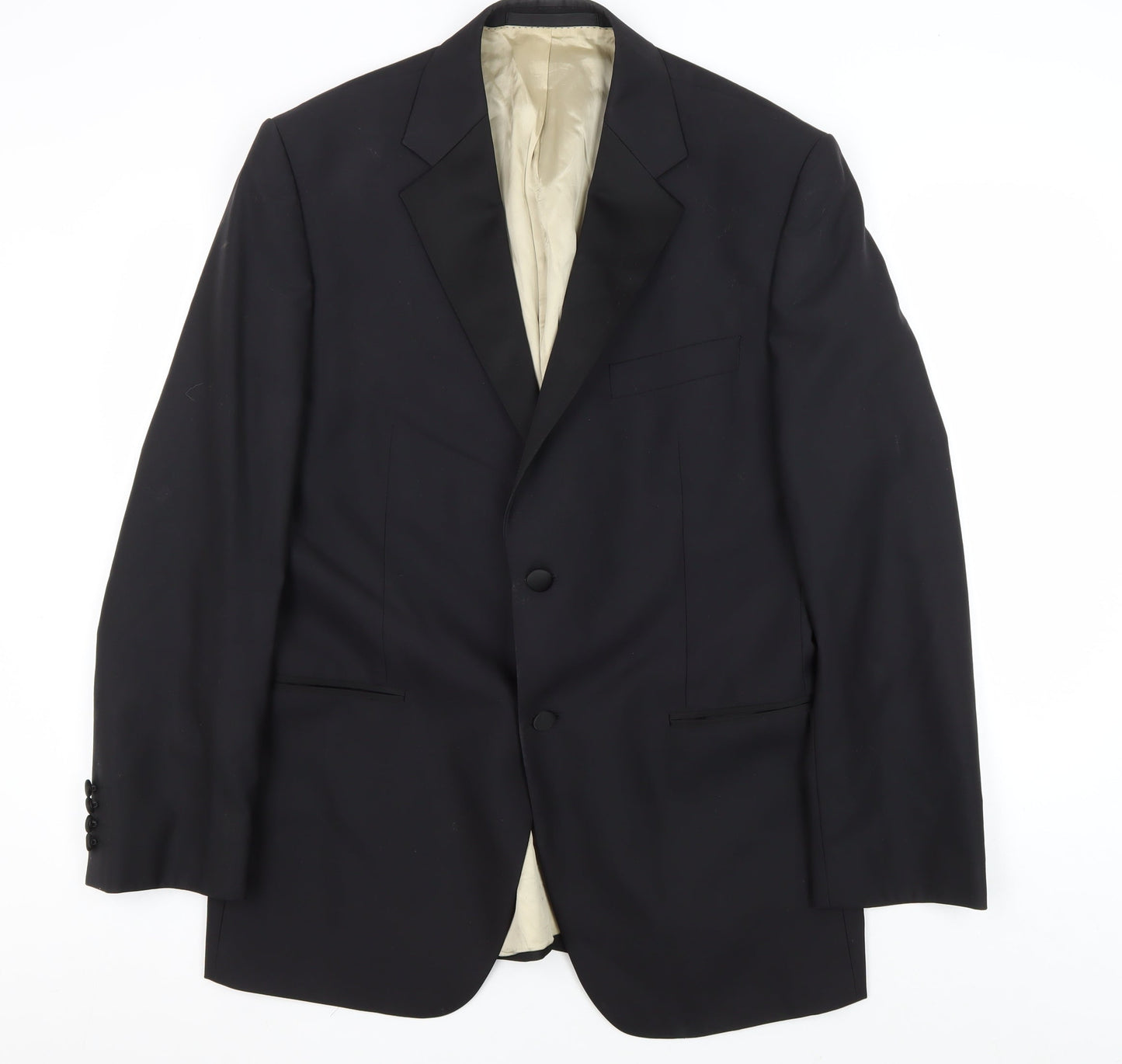 Mens UK Size 42 Marks and Spencer Regular Black Suit Jacket