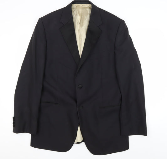 Mens UK Size 42 Marks and Spencer Regular Black Suit Jacket