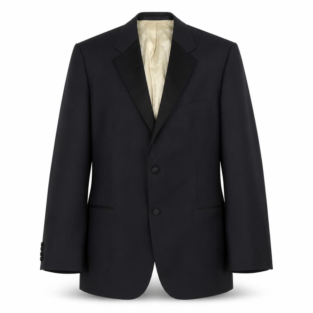 Mens UK Size 42 Marks and Spencer Regular Black Suit Jacket