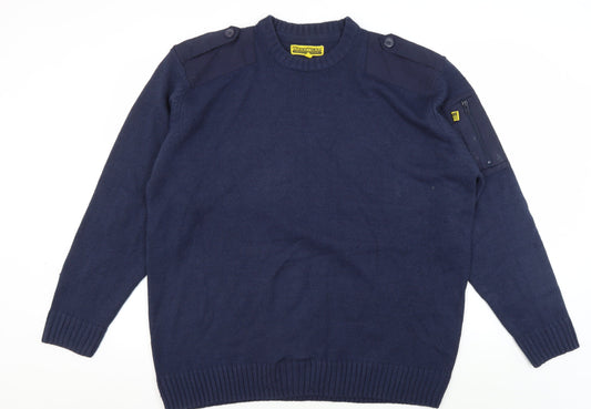 Workwear Men's Blue XL Pullover Jumper