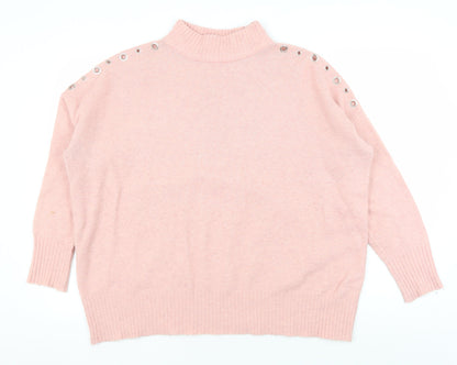 Womens UK Size M Wallis Pink  Jumper