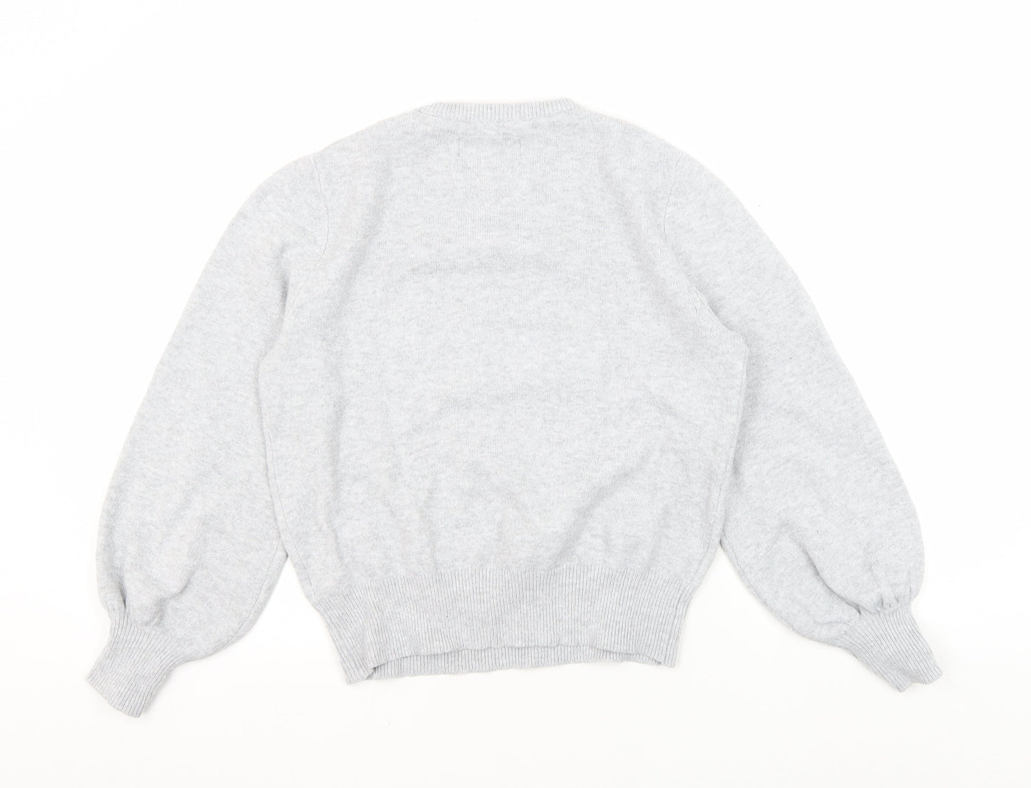 Jack Wills Women's Grey Pullover Jumper Size 8