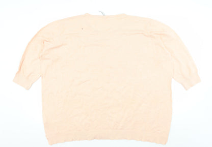 Womens UK Size 28/30 Capsule Beige Pullover Jumper