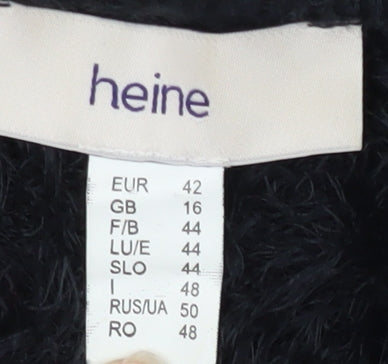 Womens UK Size 16 HEINE Black  Jumper