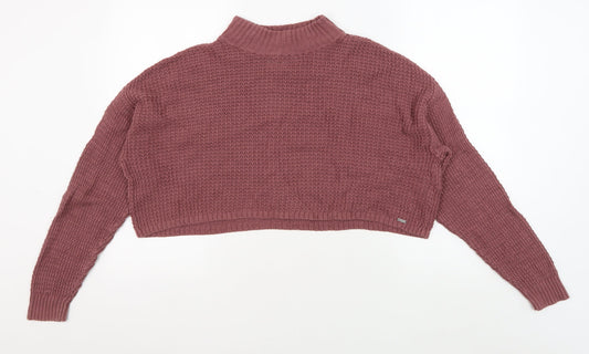 Womens UK Size S Hollister Pink  Jumper