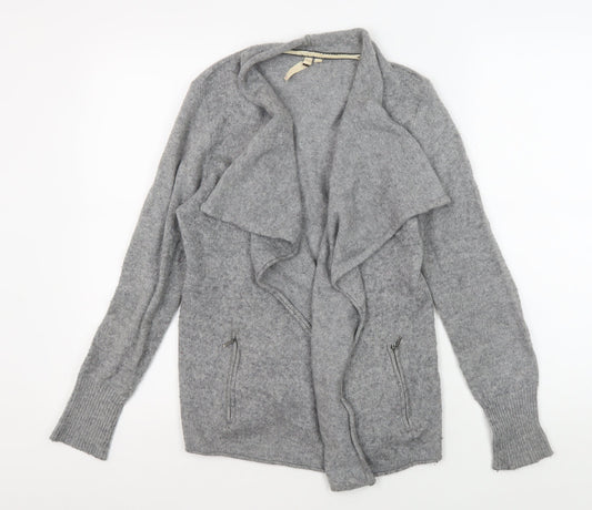 Womens UK Size 10 White Stuff Grey Cardigan Jumper