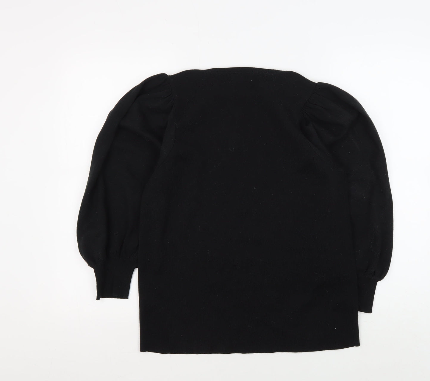 Womens UK Size L Monsoon Black Pullover Jumper
