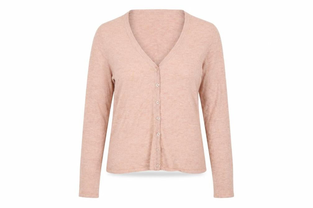 Womens UK Size S VERO MODA Pink Cardigan Jumper