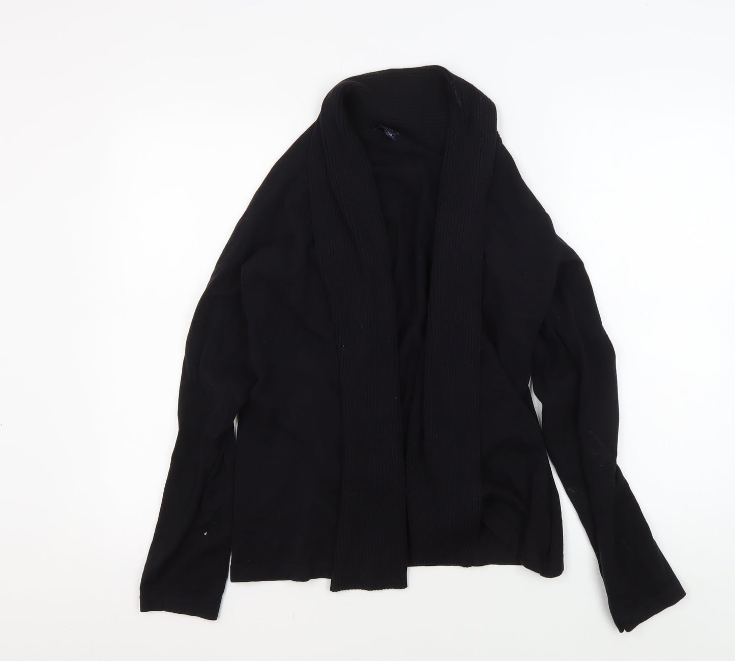 Womens UK Size S Lands' End Black Cardigan Jumper
