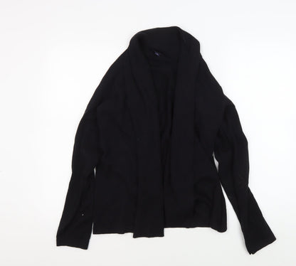 Womens UK Size S Lands' End Black Cardigan Jumper