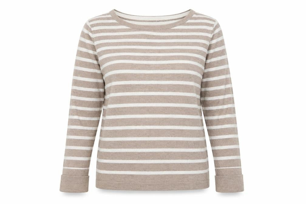 Womens UK Size 14 Marks and Spencer Beige Pullover Jumper
