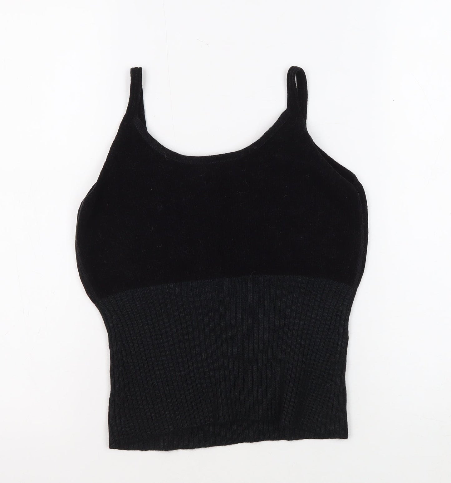 August Silk Women's Black Camisole Tank Top Size 2