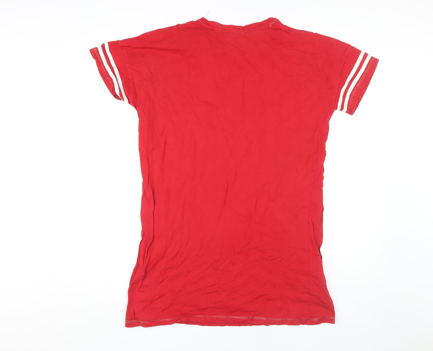FRIENDS Red Women's Nightshirt, Size 10-12, Christmas Print