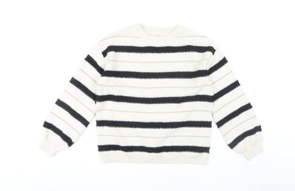 Womens UK Size M Marks and Spencer Multicoloured Pullover Jumper