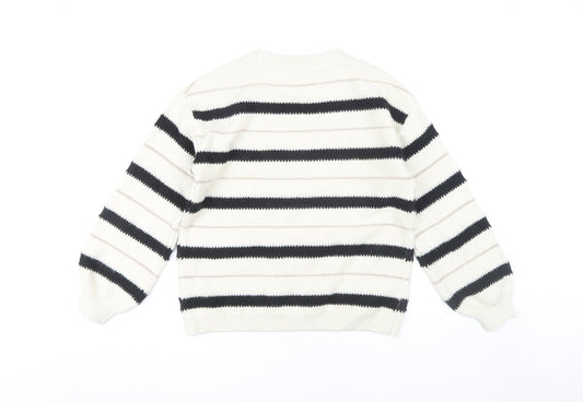 Womens UK Size M Marks and Spencer Multicoloured Pullover Jumper