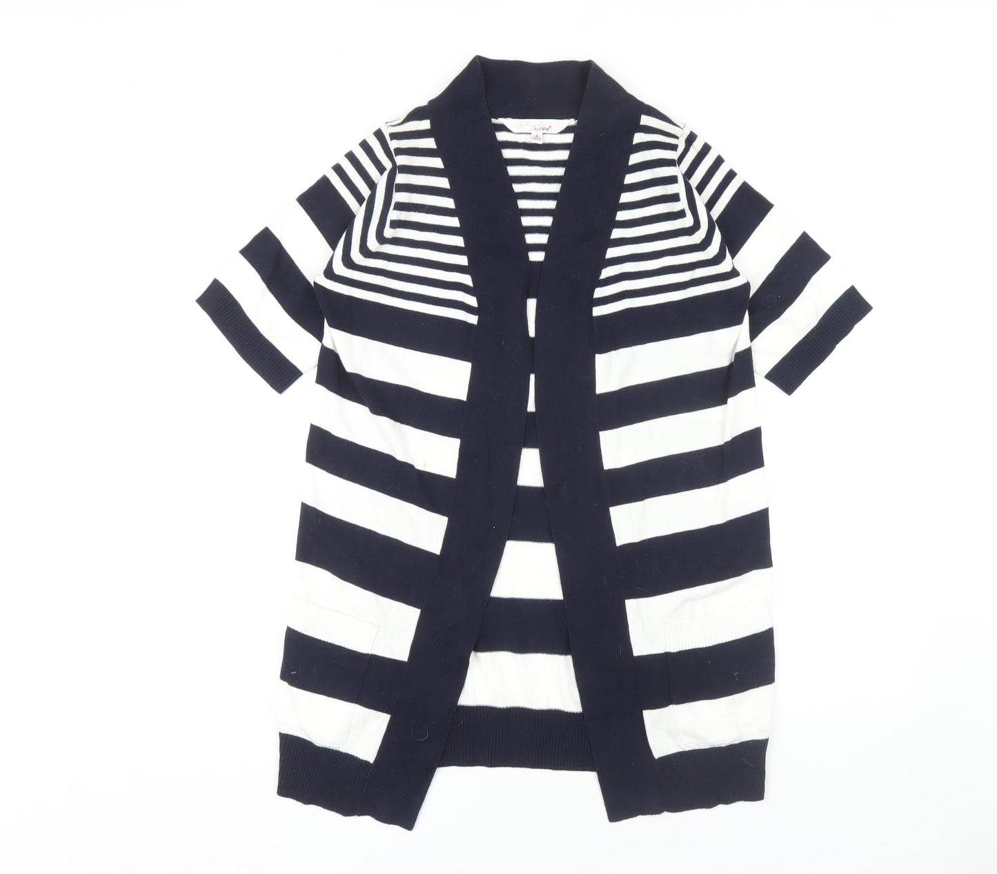 Womens UK Size S Style by EWM Multicoloured Cardigan Jumper