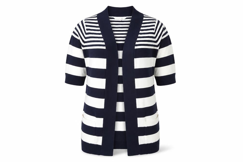 Womens UK Size S Style by EWM Multicoloured Cardigan Jumper