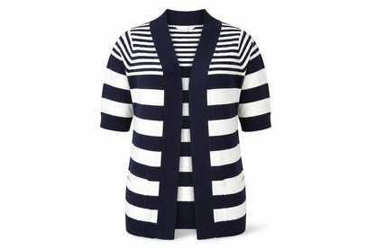 Womens UK Size S Style by EWM Multicoloured Cardigan Jumper