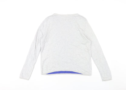 Hush Women's Grey S Pullover Knit Jumper