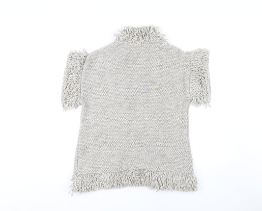Womens UK Size M Marks and Spencer Beige Cardigan Jumper
