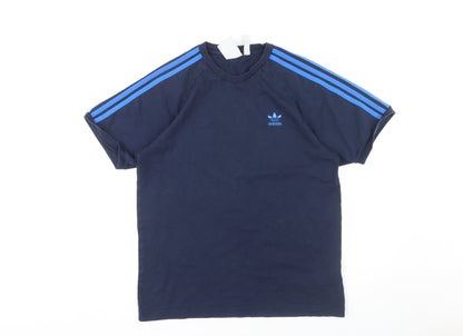 Adidas Men's Blue M Crew Neck T-Shirt