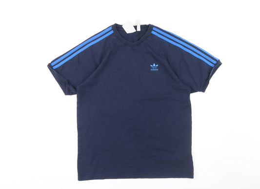 Adidas Men's Blue M Crew Neck T-Shirt
