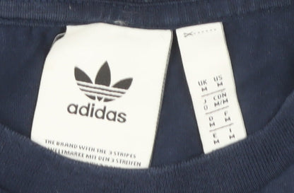 Adidas Men's Blue M Crew Neck T-Shirt