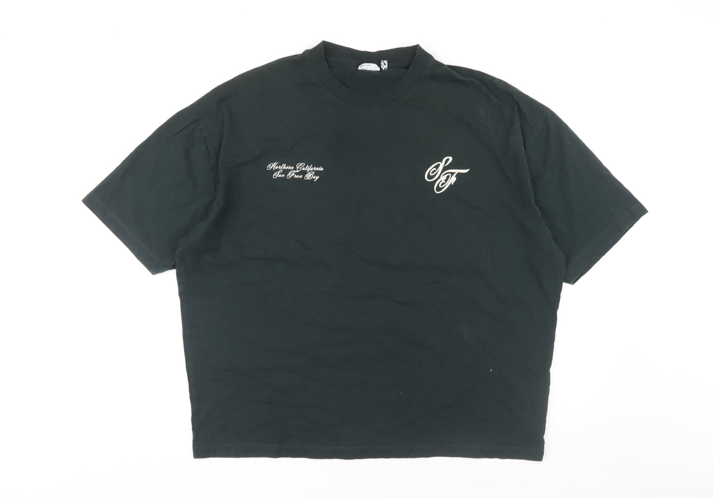 Mens UK Size L ASOS Black  T-Shirt