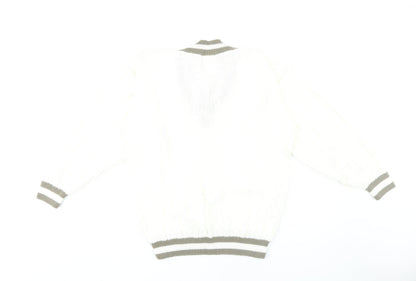 Womens UK Size 12/14 Damart White Jumper Jumper
