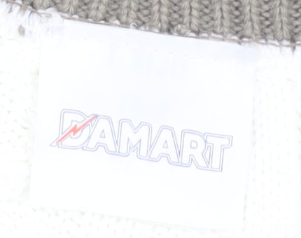 Womens UK Size 12/14 Damart White Jumper Jumper