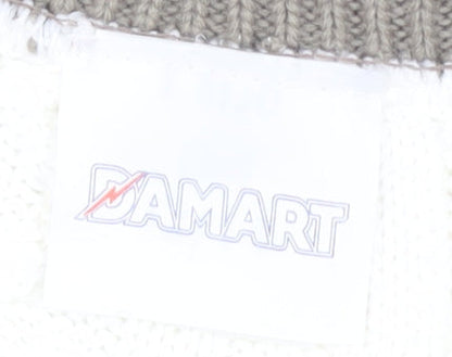 Womens UK Size 12/14 Damart White Jumper Jumper