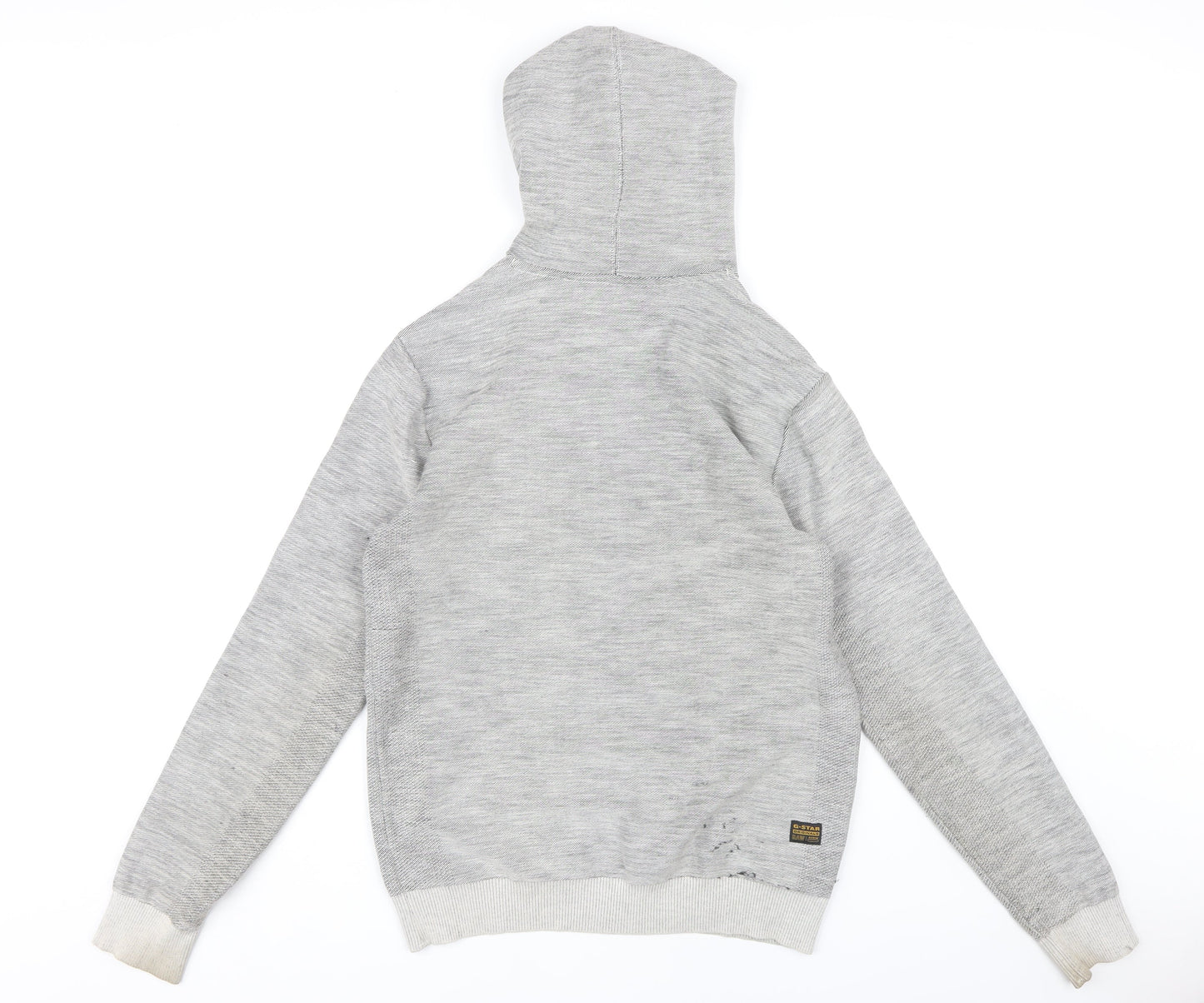 Mens UK Size S G-Star RAW Grey Pullover Hoodie