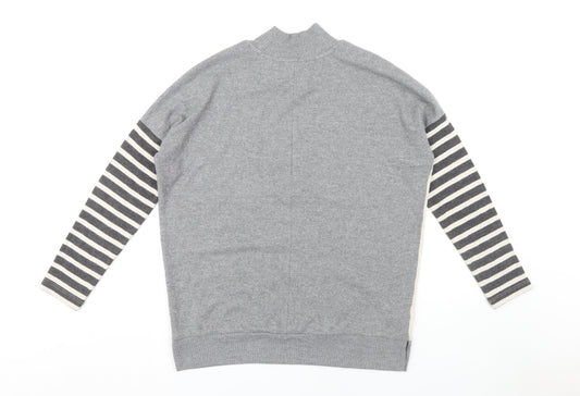Womens UK Size S NEXT Grey Pullover Jumper