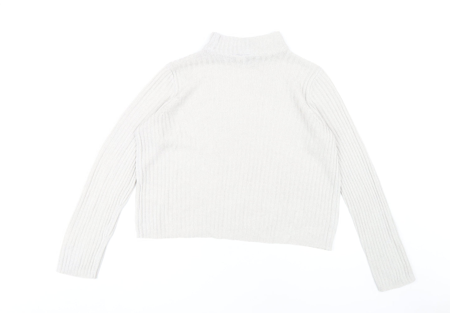 Womens UK Size S H&M Ivory Pullover Jumper