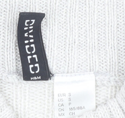 Womens UK Size S H&M Ivory Pullover Jumper
