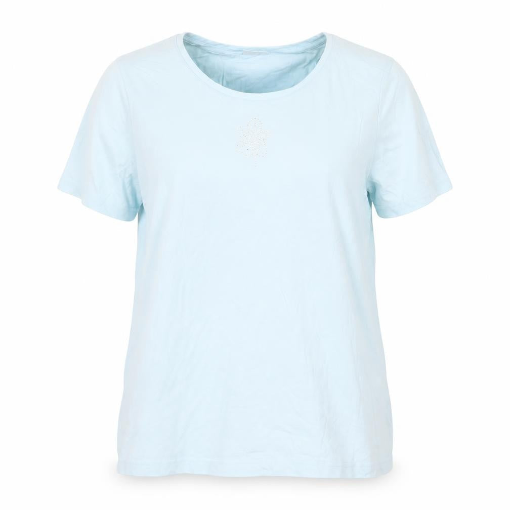 Womens UK Size 14 Damart Blue  T-Shirt