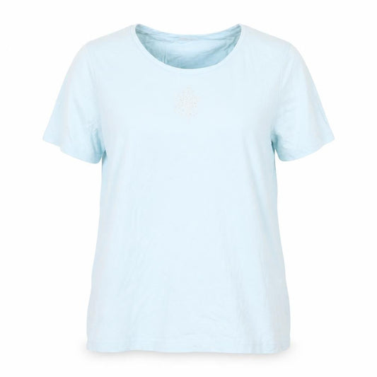 Womens UK Size 14 Damart Blue  T-Shirt