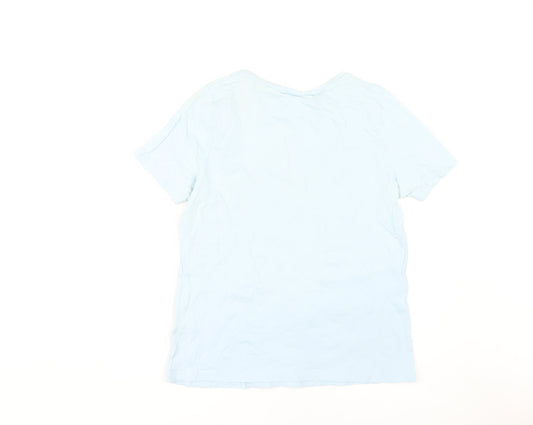 Womens UK Size 14 Damart Blue  T-Shirt