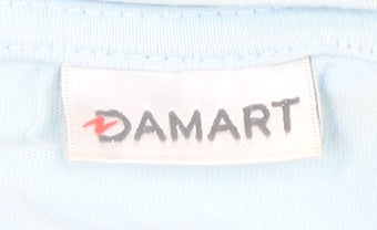 Womens UK Size 14 Damart Blue  T-Shirt