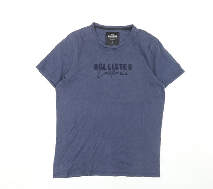 Mens UK Size M Hollister Blue  T-Shirt