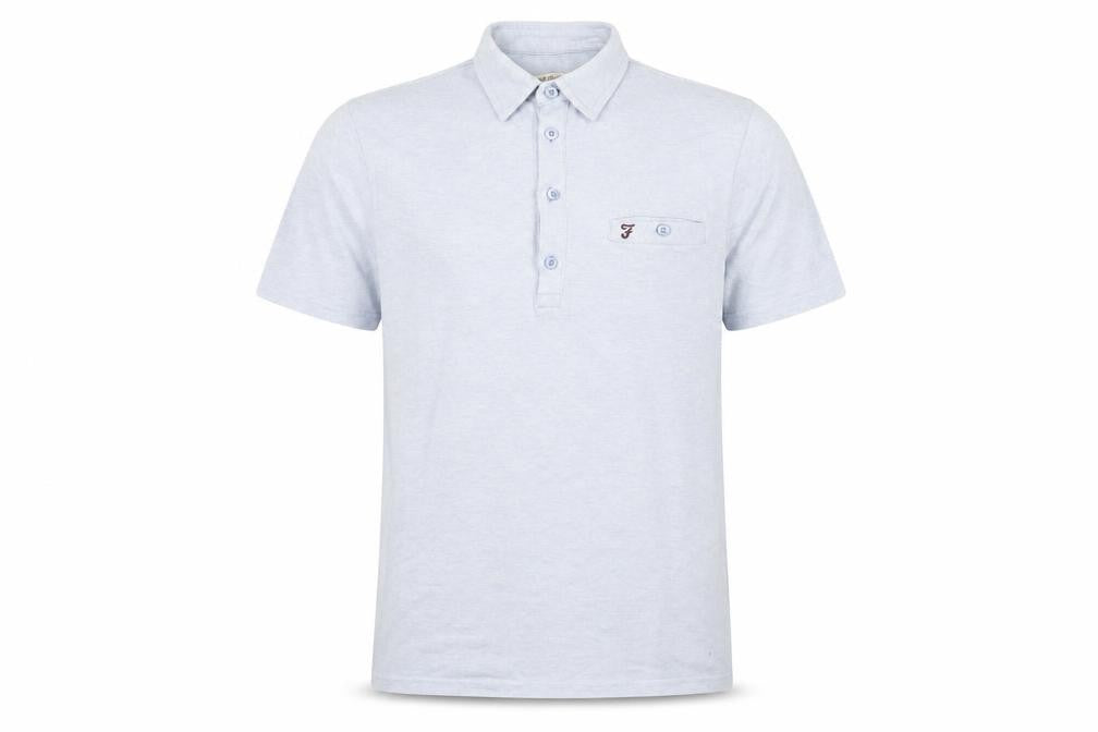 Mens UK Size M Farah Cotton Polo Shirt