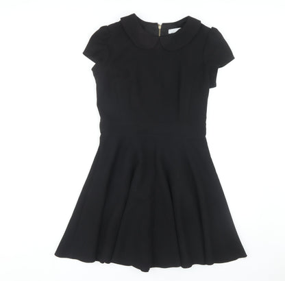 Red Herring Women's Black Fit & Flare Dress, Size 10