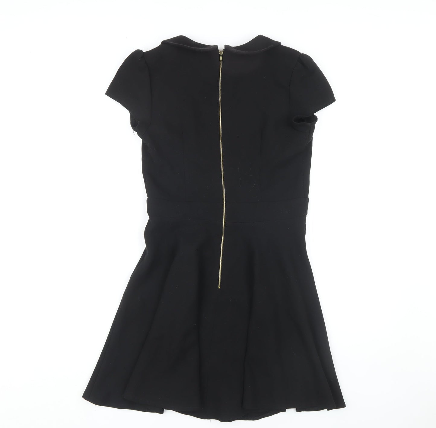 Red Herring Women's Black Fit & Flare Dress, Size 10