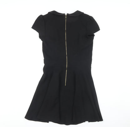 Red Herring Women's Black Fit & Flare Dress, Size 10