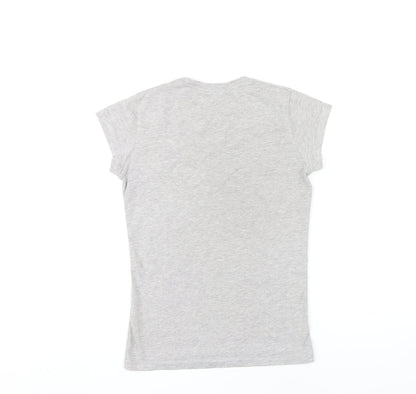 Levi's Girls Grey Logo T-Shirt - Size S, Casual Style