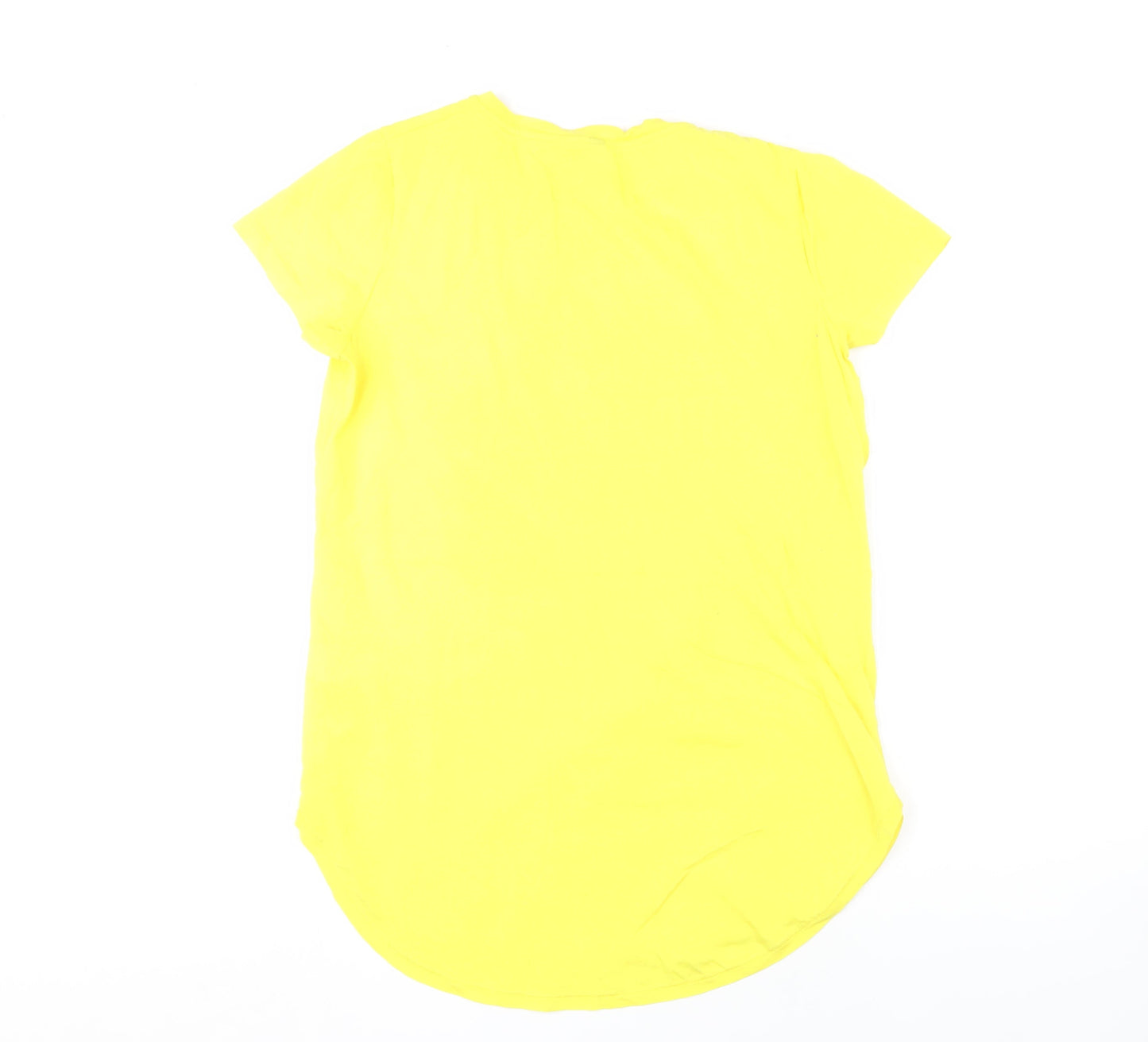 Yellow SpongeBob Short Sleeve Nightshirt, Size 12
