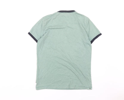 Mens UK Size M French Connection Green  T-Shirt