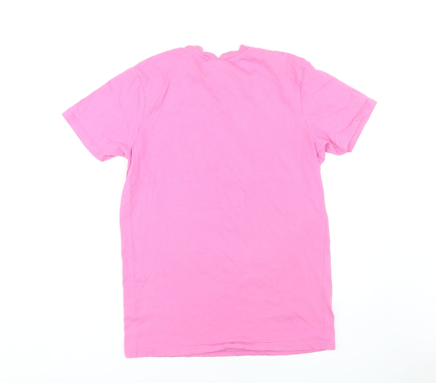 McKenzie Men's Pink Crew Neck T-Shirt - Size M