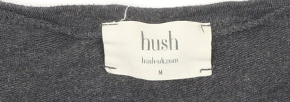 hush Women's Grey Long Sleeve Relaxed Modal Top